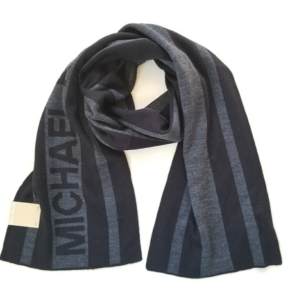 MICHAEL Michael Kors Other - Michael Michael Kors Vertical Logo Jacquard Mufler